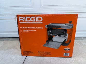 Ridged 13’ Planer New