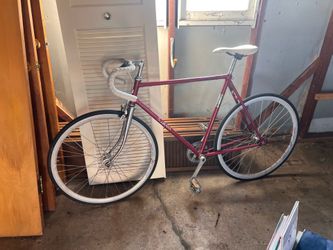 Araya road bike with Weismann aluminum wheels