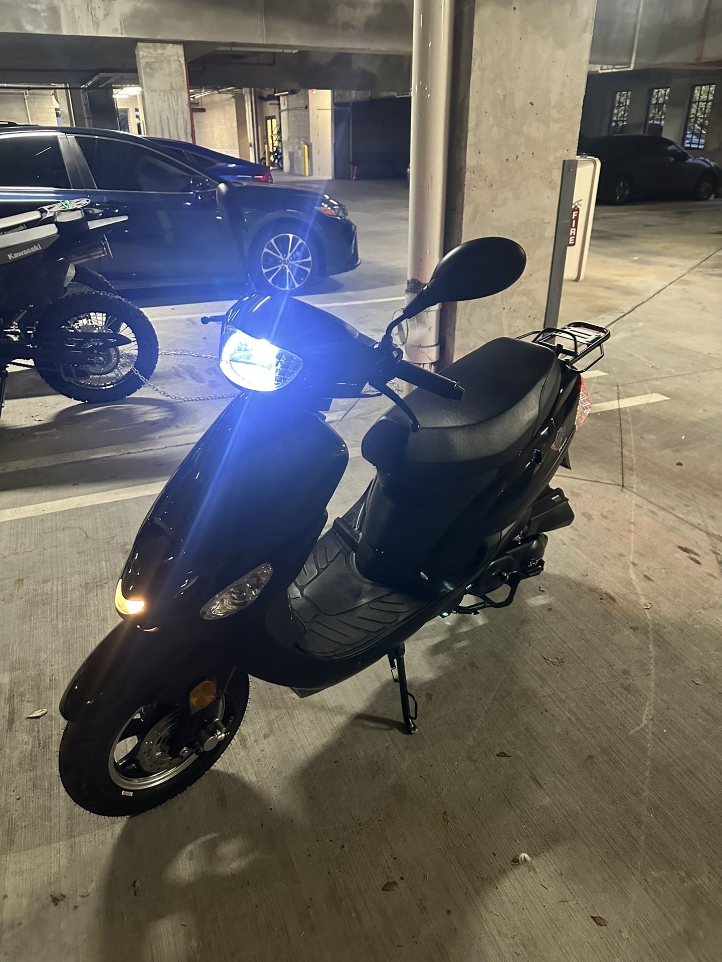 50cc Scooter Only 124 Km On Dash