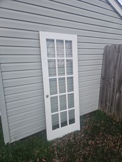 30 X 80 Glass Door