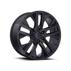 26β RP002 GMC FR96 Rims β Gloss Black Finish | 6x139