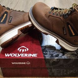 Wolverine Work Boots Size 8.5 And 9 For Men 