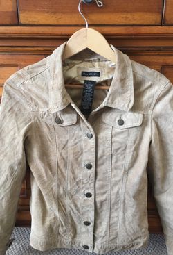 Tan Suede “For Joseph” Jacket size S