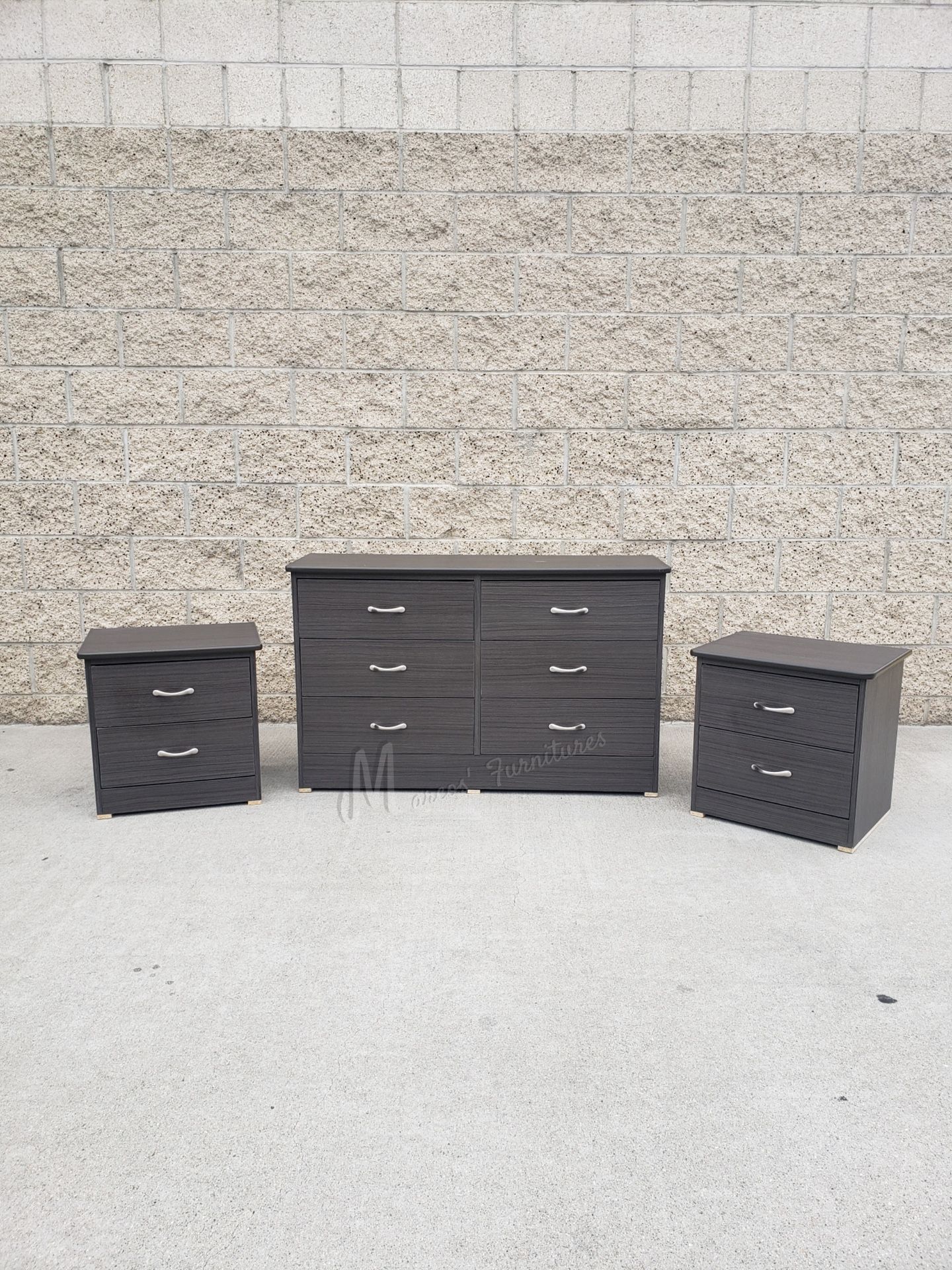 Gray Matte Bedroom Dresser Set!