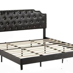 New In Box Queen Platform Bed Frame