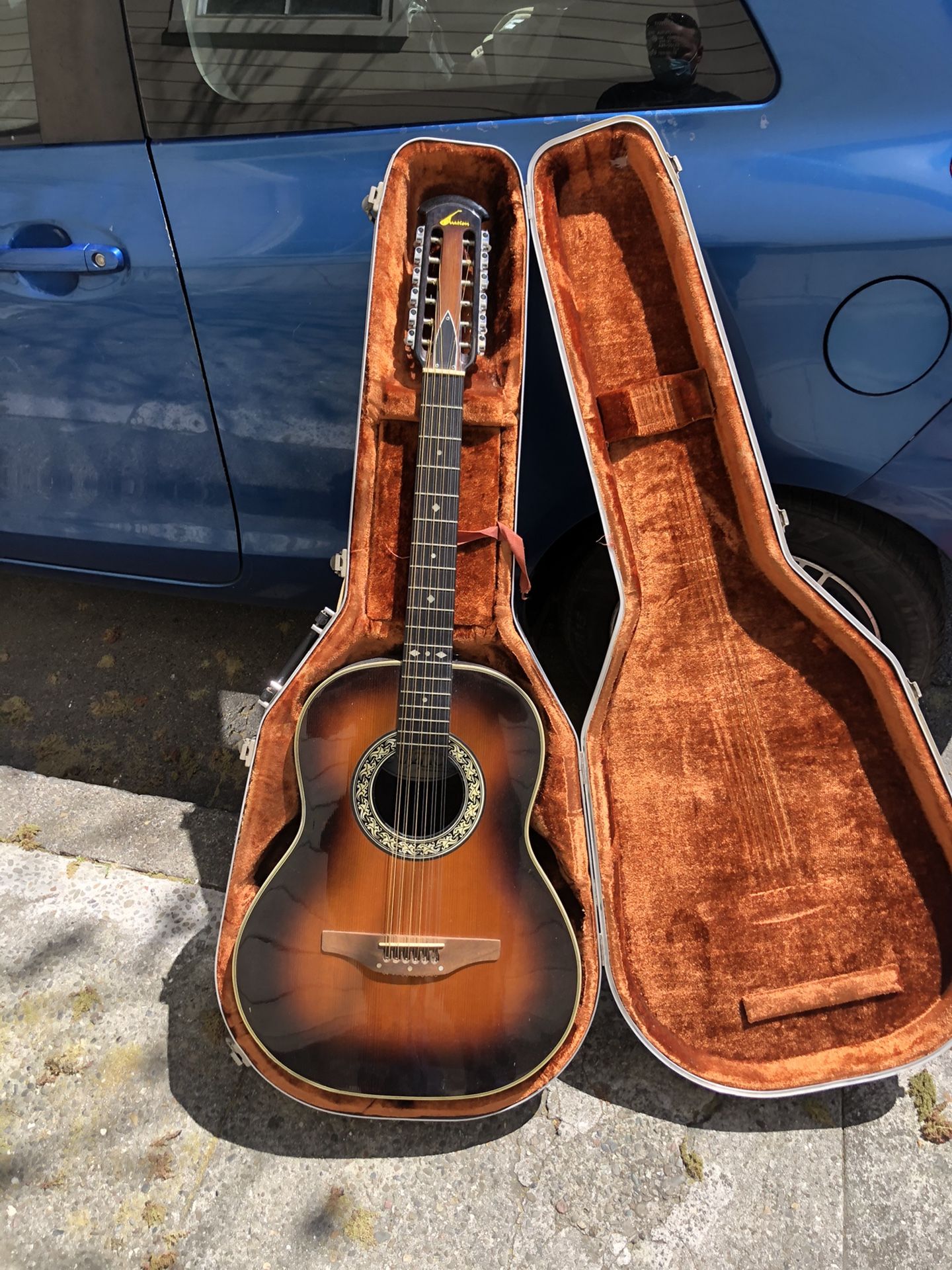 Ovation 12 string guitar with original case