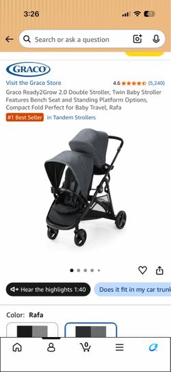 Graco stroller / cariola