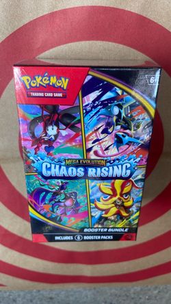 Pokémon TCG Mega Evolution Chaos Rising Booster Bundle