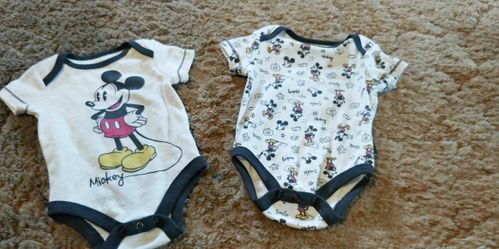 Disney onesies NB