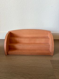 Wooden 3-Tier Tabletop Display Shelf