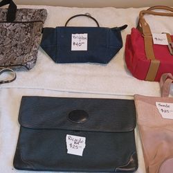 Assorted Purses Handbags Clutches Makeup Bags EACH PRICED SEPARATELY