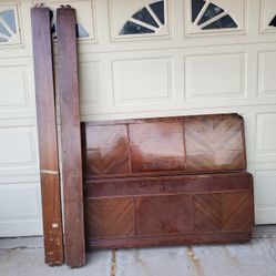 Vintage Full Size Bed Frame 