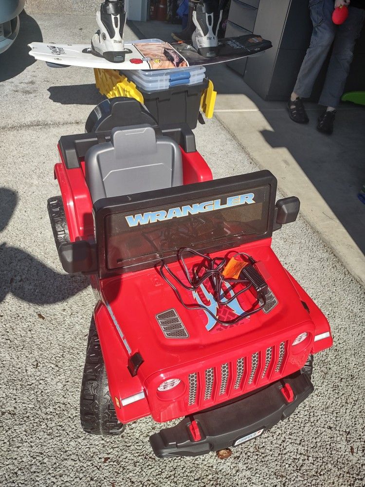 Jeep Wrangler Ride On Power Wheels