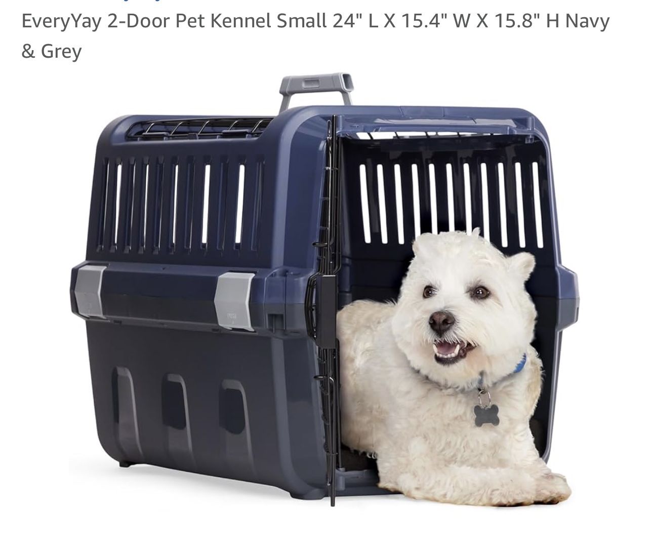 EveryYay 2-Door Pet Kennel Small