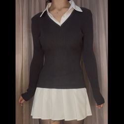 School Girl Dress XS, Then: $52