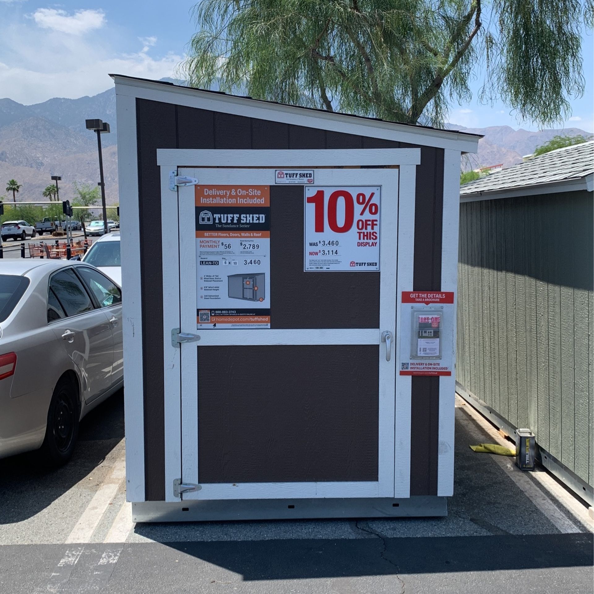 Tuff Shed Sundance Lean-To 6x10 Was $3,460 Now $3,114 10% Off Financing Available!