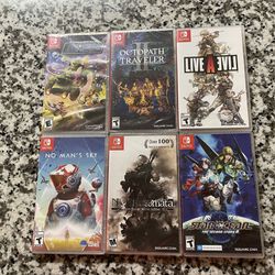 Brand New sealed Nintendo Switch Games for sale