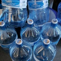 Empty 4 Gallon Water Bottles W/ Lid 5 For $18 Or 4.00 Each