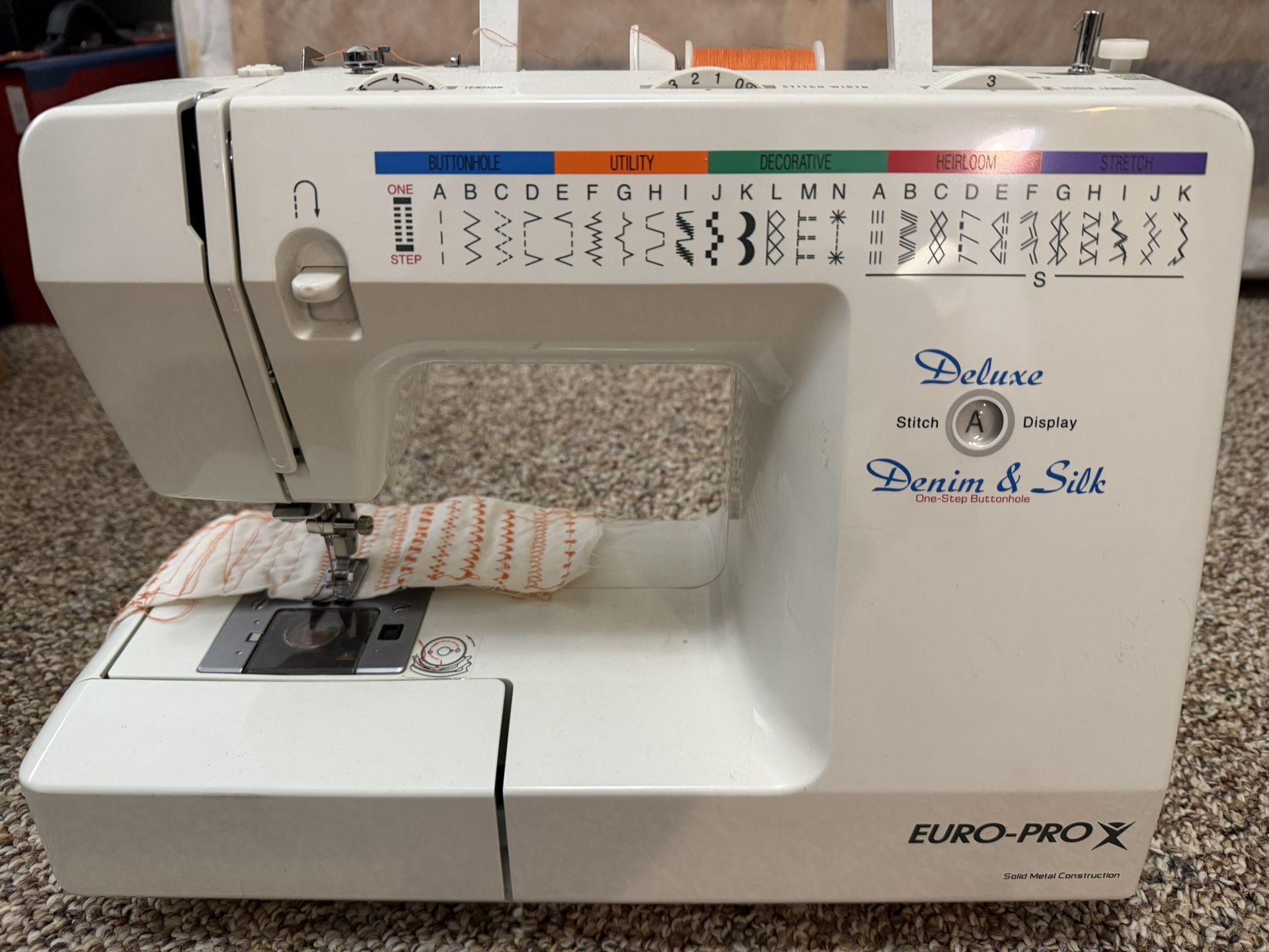 Euro-Pro Deluxe Sew & Serge