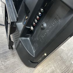 19” TV with wall mount attached stand