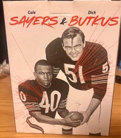 Gale Sayers & Dick Butkus Bobblehead Set Box