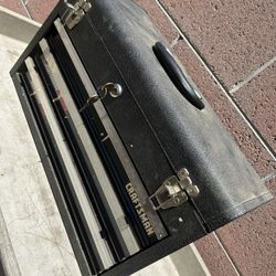 Craftsman Metal Tool Box With Key 🔑  20”x10”x8”