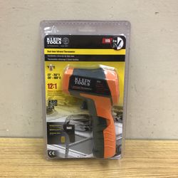 KLEIN TOOLS DUAL-LASER INFRARED THERMOMETER .