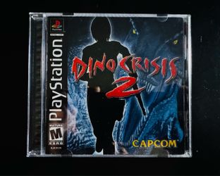 Dino Crisis 2 PS1 w/regristration card