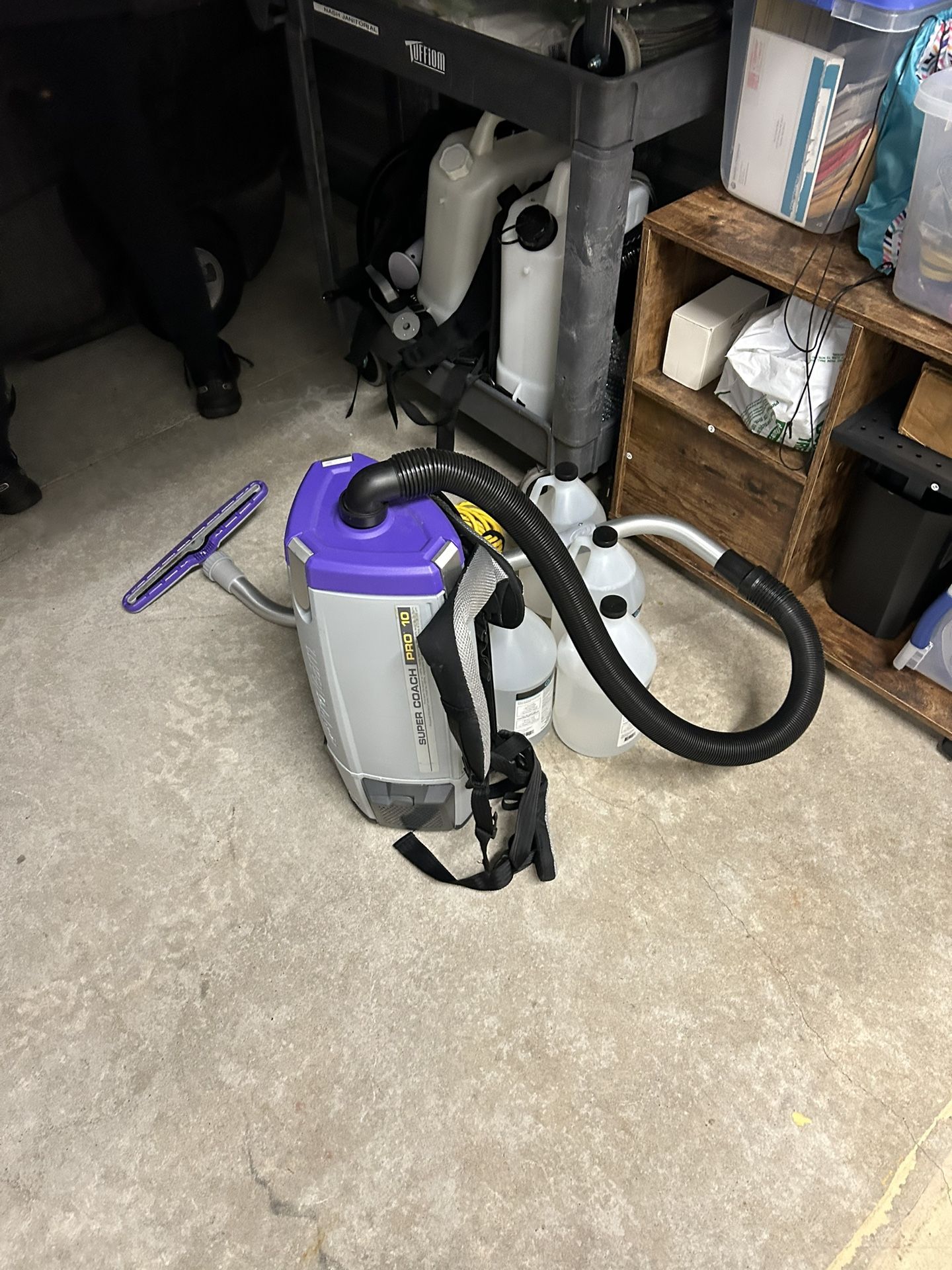 BRAND NEW OPEN BOX Super Coach Pro6 #107100 Back Pack Vacuum 