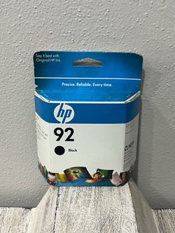 HP 92 Black Inkjet Print Cartridge C9362WN New Sealed Expired OCT 2010