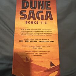 Special Edition Hard Cover Dune Novels 1-3