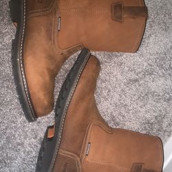 NINGO Waterproof Steel Toe Boots