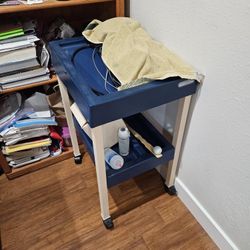 Mettler Toledo Mobile Cart / Rolling Equipment Stand – 2 Tier