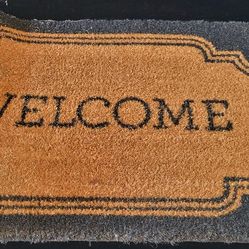 Welcome Mat (18.25' H × 31 W)