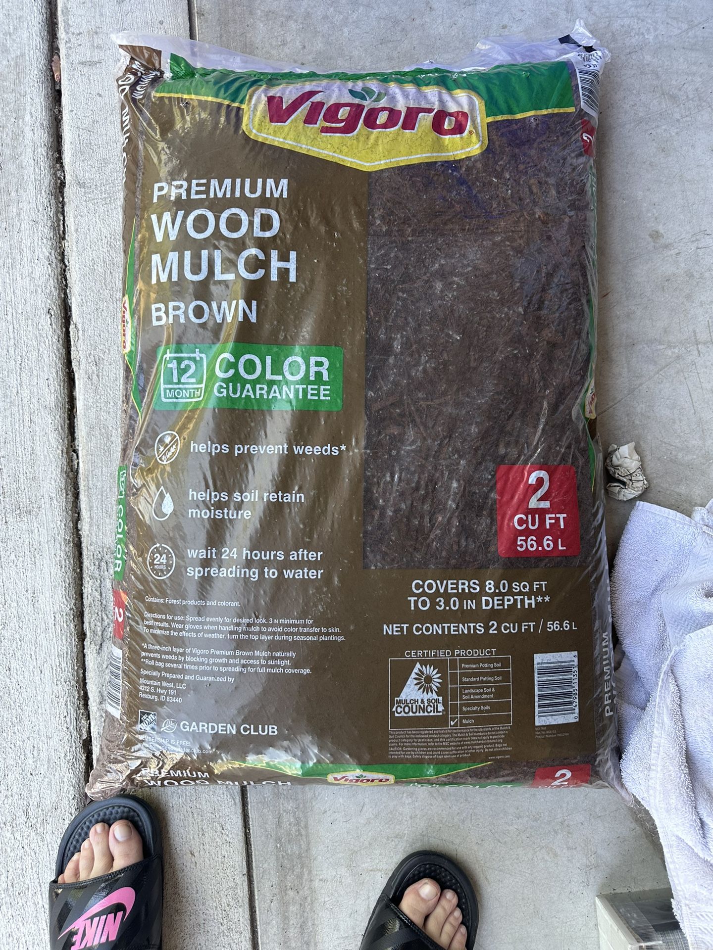 Vigoro Mulch Brown 