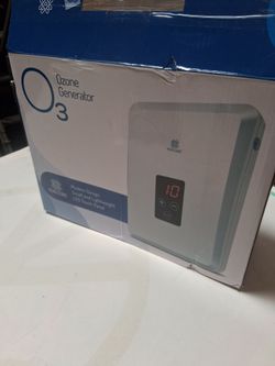 Ozonator for air / water vegetable & fruit sanitizer
