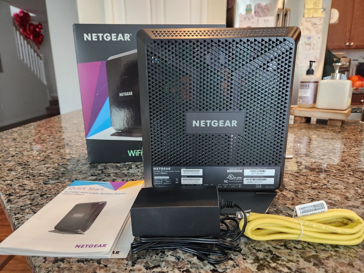 NETGEAR Nighthawk Modem WiFi Router