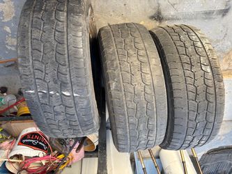 Set of 3 Used All-Terrain Tires