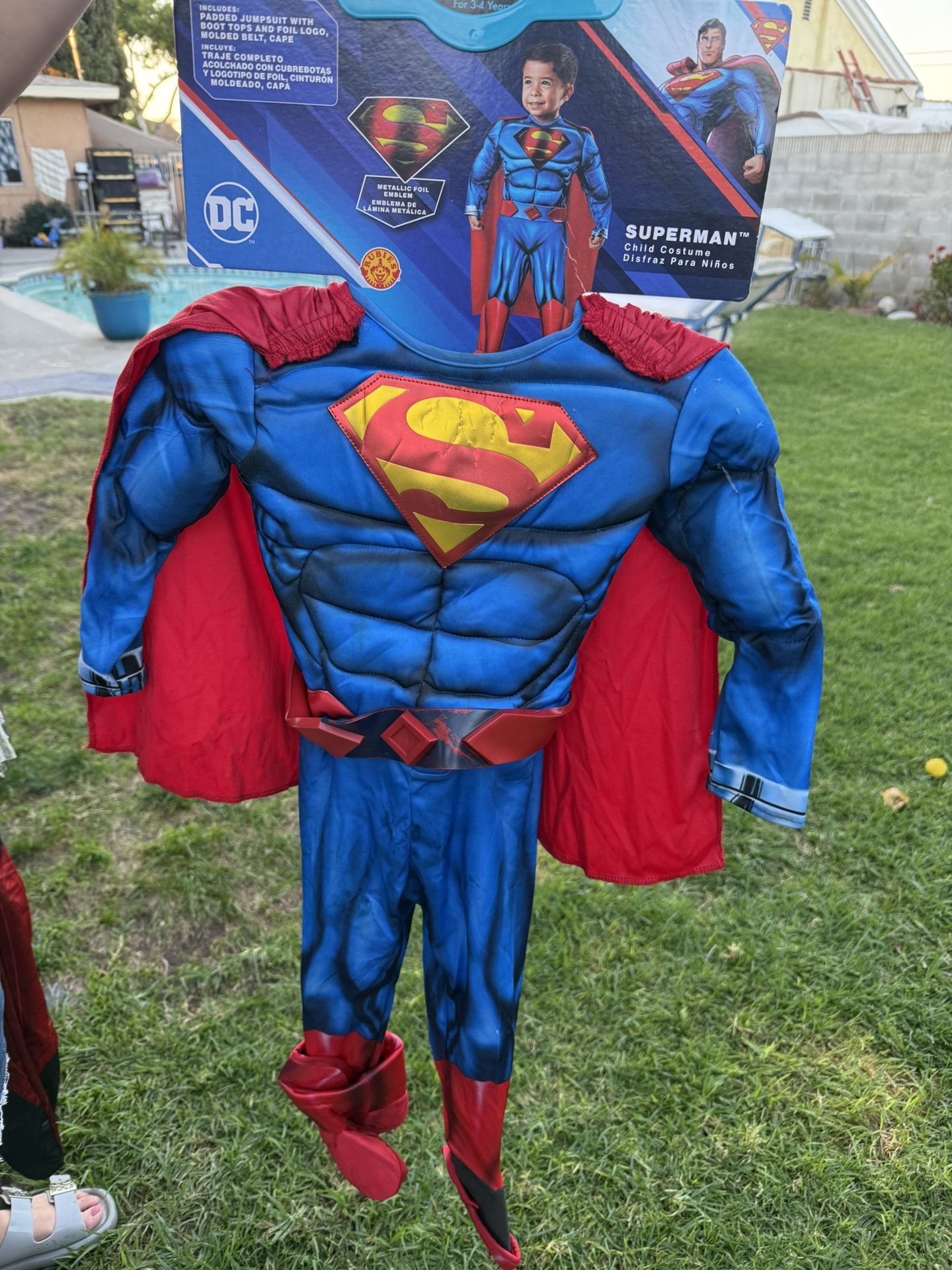 Kids Superman With Muscles