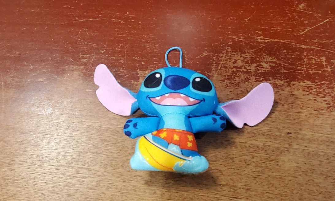 McDonald’s Happy Meal Toy 2022 Surfer Stitch Plush Pre-Owned 4 Inch Tall
