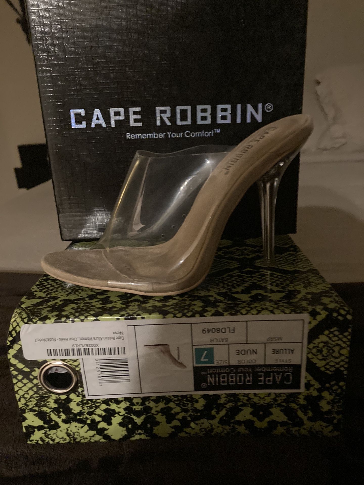 Clear High Heels