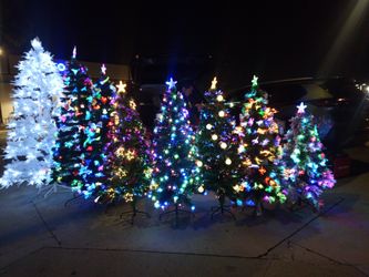 LED Artificial Christmas Trees