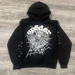 black spider hoodie