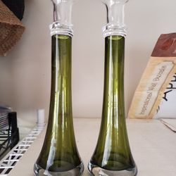 Glass Bud Vases, Each, New