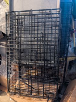 New 36" Foldable Dog / Cat Crate Cage with Tray 