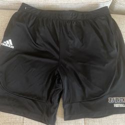 UTEP Miners Football Adidas Workout Shorts Mens XXL NCAA Texas El Paso