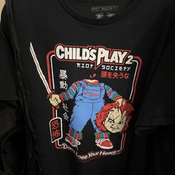 Large Child’s Play Chuckie Riot Society Shirt