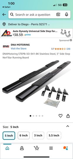 Side bars for 19-20 ram truck
