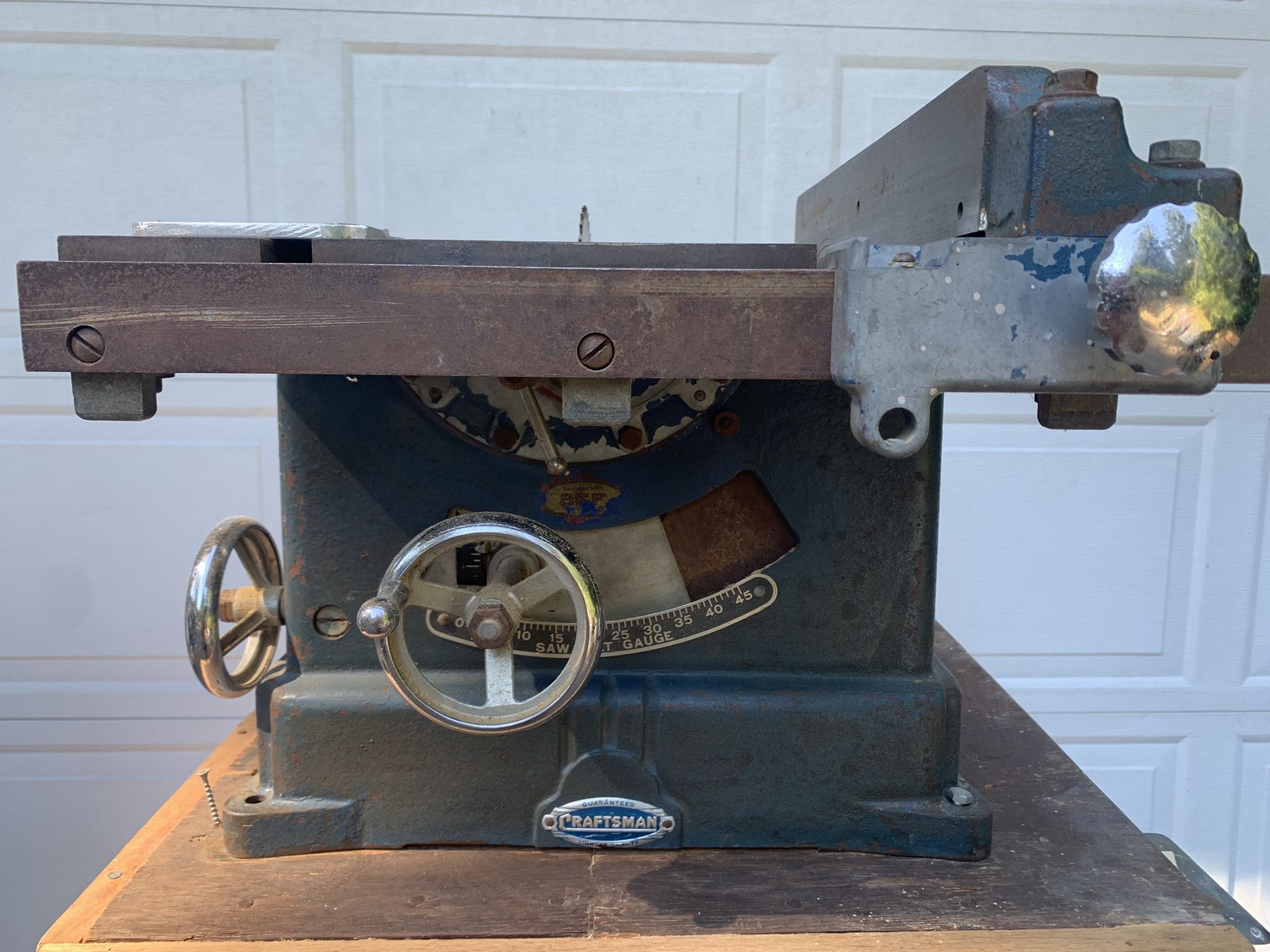 Vintage/Classic Craftsman Table Saw