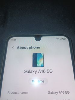 New flawless unlocked galaxy A16 5g for sale